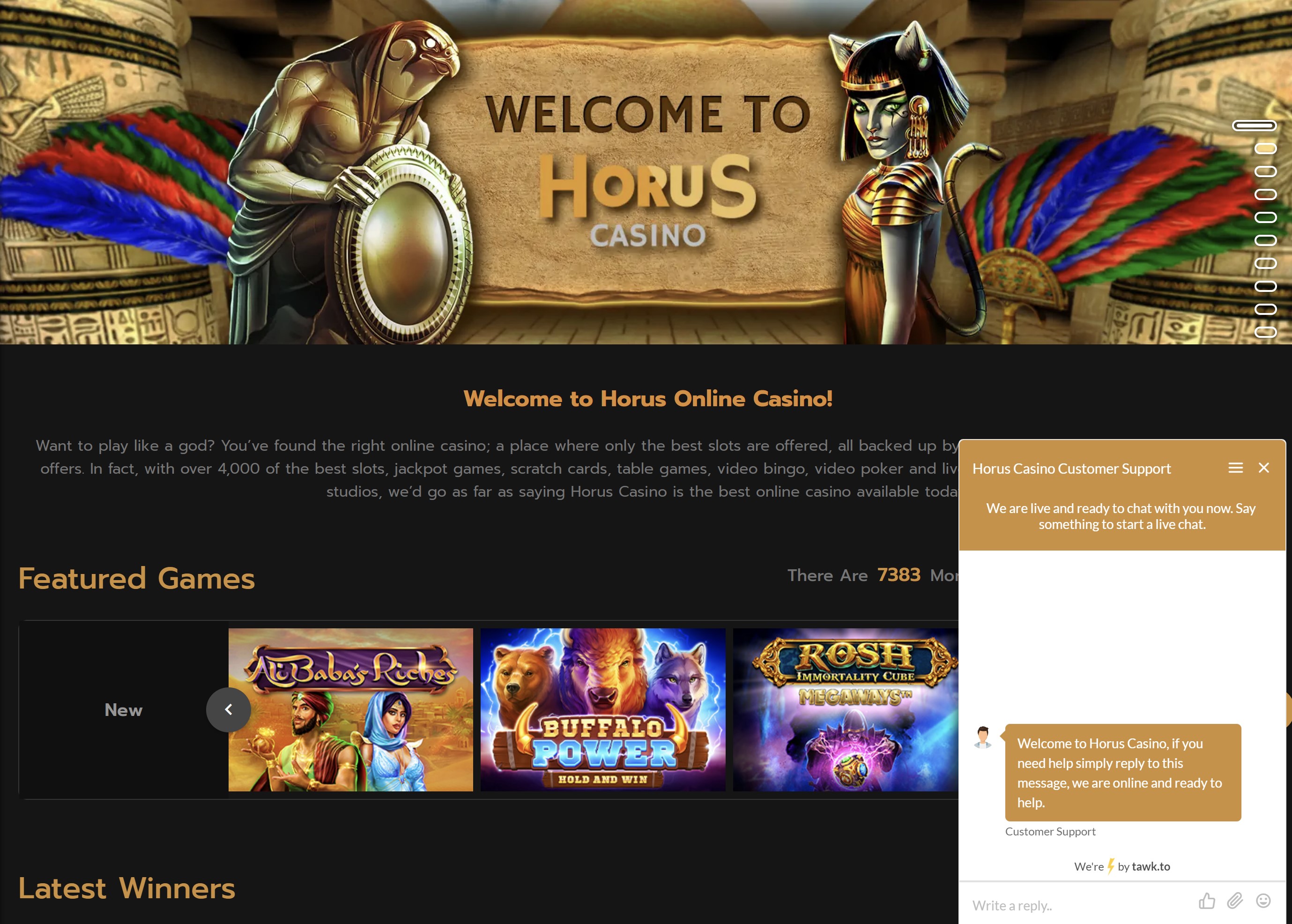 Horus Casino Online: A Review of its Features and Gameplay