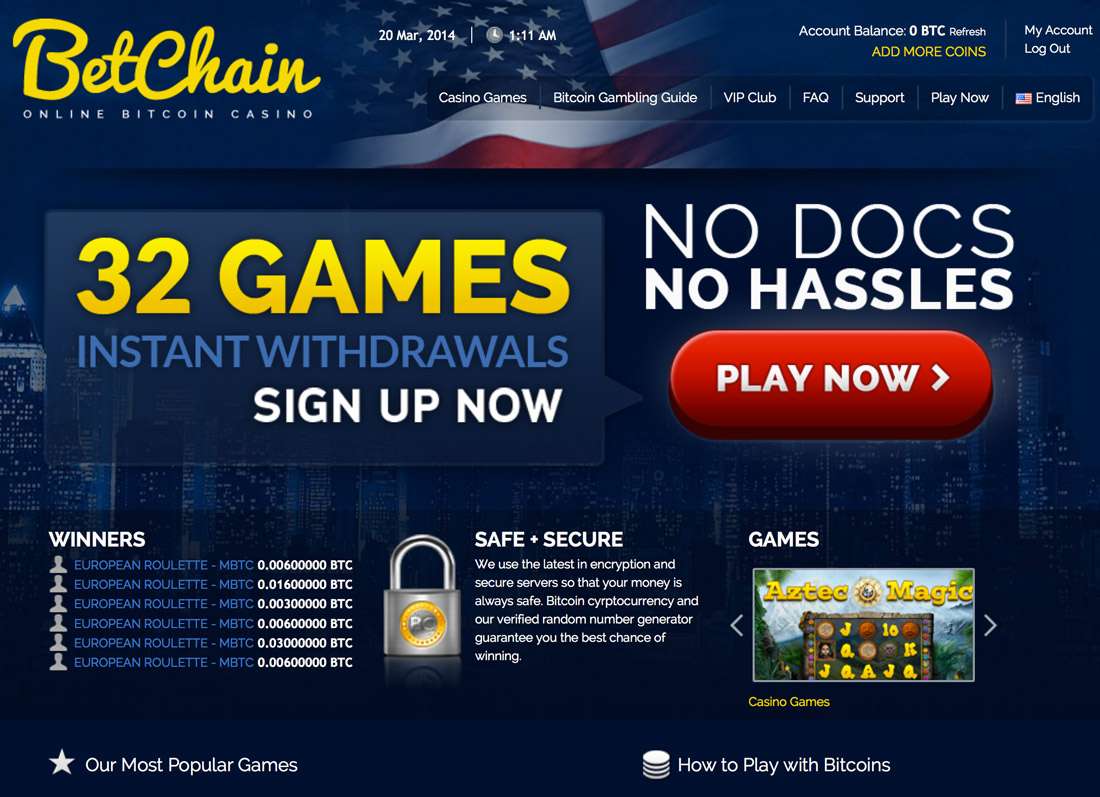 The Best BetChain Casino Games to Play and Win Big