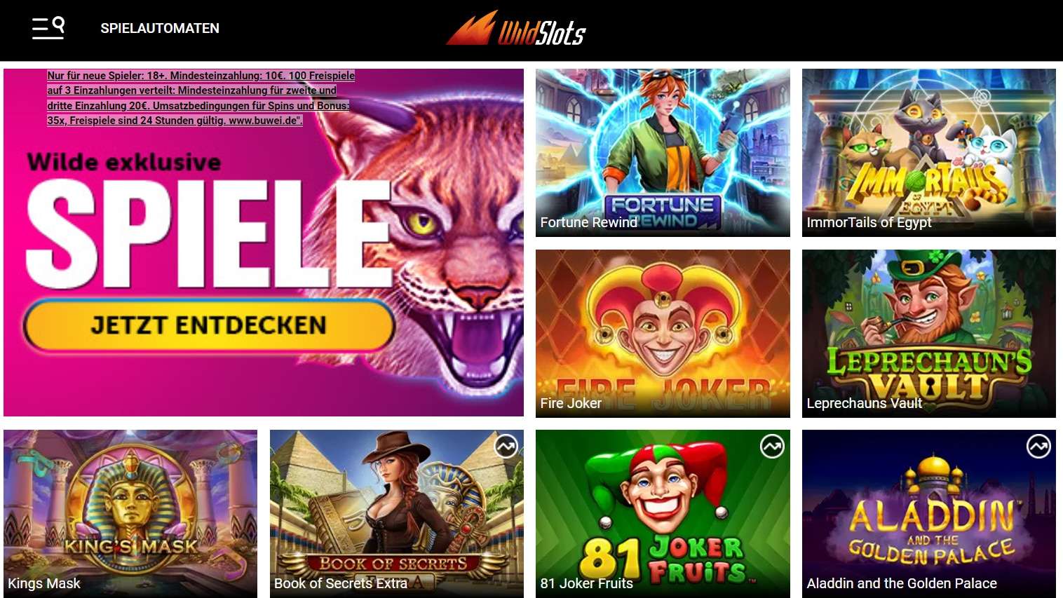 The Best Slot Games to Play at Wild Slots Casino Online