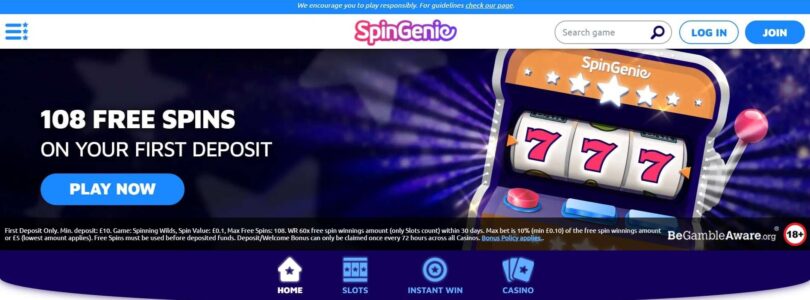 The Top 10 Slot Games at Spin Genie Casino Online