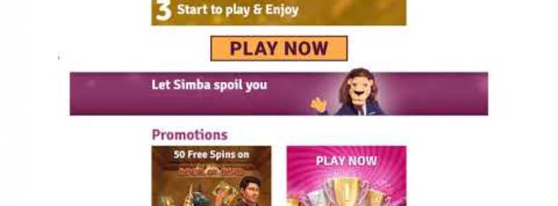 Video Review for Simba Games Casino Online Site