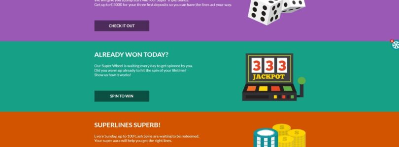 Casino Superlines Mobile Gaming: Koe jännitys tien päällä