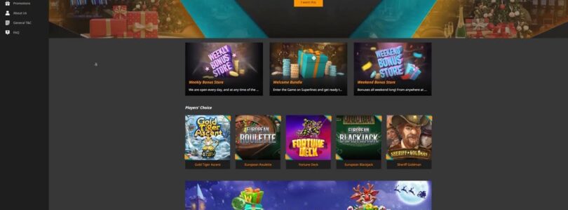 Casino Superlines Online Site Video Review