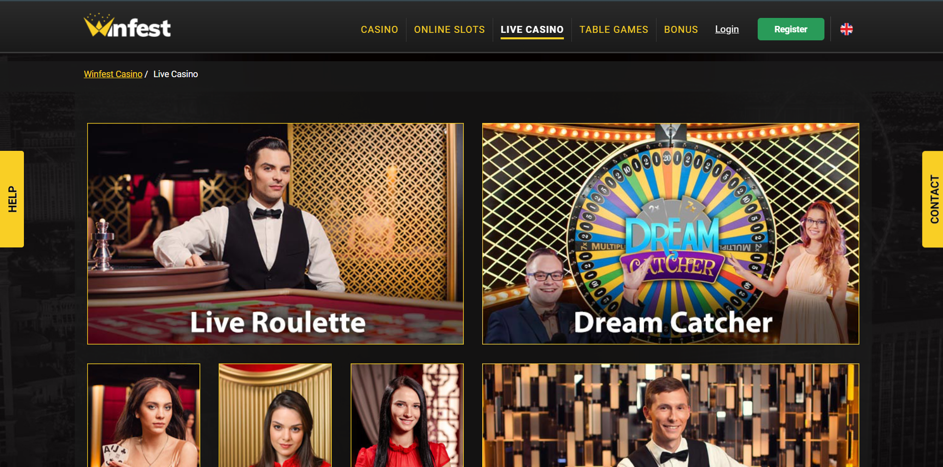 Winfest Casino Online'da Oynamanın Avantajları