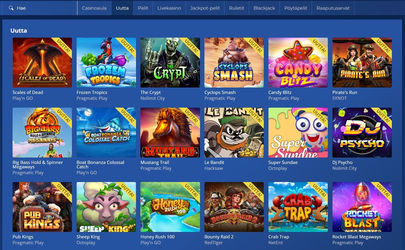 Online-kolikkopelien kehitys Casino Heroes Onlinessa