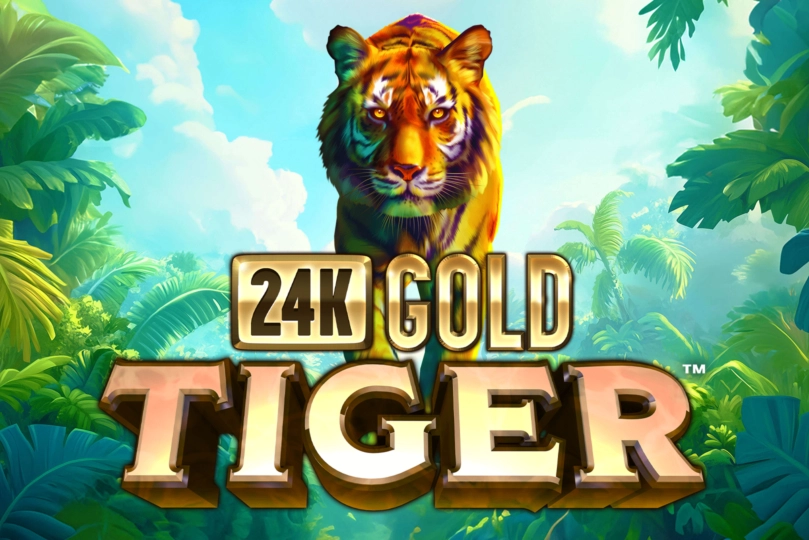 24K Gold Tiger