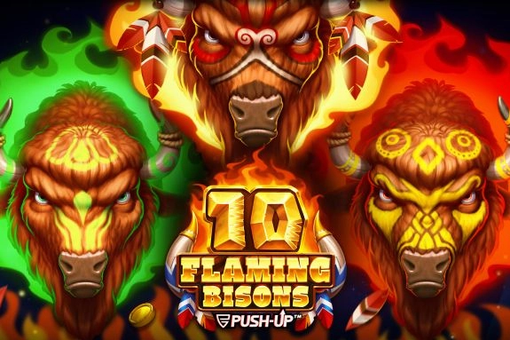 10 Flaming Bisons