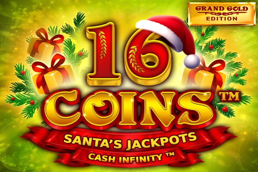 16 Coins Grand Gold Edition Santa's Jackpots